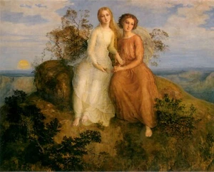 Impresión o lienzo - Una noche de Louis Janmot (1892) - Imagen 1 de 1