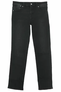 Mavi Daria Pantalones Vaqueros Mujer Stretch Ajuste Recto High Waist Subir Gris - Picture 1 of 4