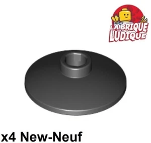 Lego 4x Dish disque radar coupelle 2x2 noir/black 4740 NEUF - Picture 1 of 1