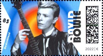 DAVID BOWIE Official Stamp Of Germany 2022. Rare Issue. Perfect Mint Condition • 4.50€