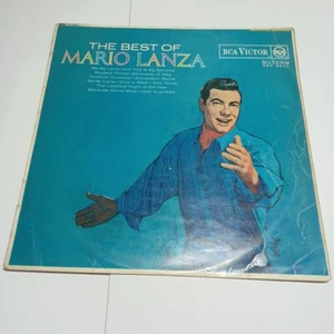 THE BEST of MARIO LANZA-ORIGINAL 1964 RCA VICTOR RED SEAL LM-2748 VINYL-VINTAGE - Picture 1 of 11