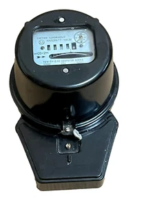 Meter Soviet Electric Tested Vintage USSR Electric Meter Bakelite Original Rare - Picture 1 of 11