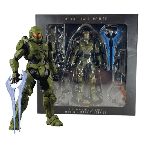 RE:EDIT HALO INFINITE MASTER CHIEF MJOLNIR MARK VI GEN 3 Action