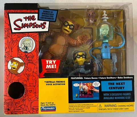 Simpsons World of Springfield Interactive Environment The Next Century Burns NIB Cover