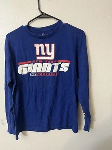 New York Giants Long Sleeve Tee Shirt Men's Medium - Picture 1 of 5