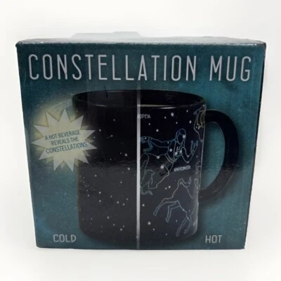 Taza de café Constellation activada por calor filósofos desempleados astronomía nueva Foto 1 de 4