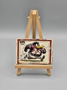 Baltimore Ravens Rise & Conquer Retro Vintage ACEO Art Trading Card Illustration - Picture 1 of 2