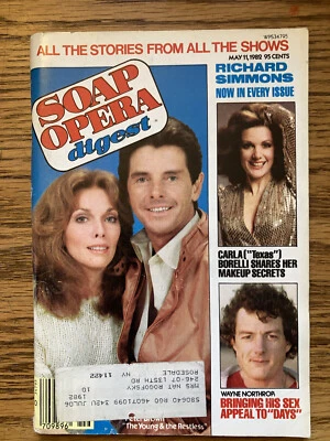 SOAP OPERA DIGEST Magazine May 11, 1982 Jaime Lyn Bauer, Peter Brown, W Northrup - Image 1 of 3