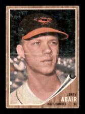 1962 Topps Jerry Adair Semi High Number #449 Low Grade Baseball Card