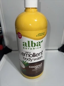 Bath & Shower Gel Coconut Rescue 32 Oz By Alba Botanica - Picture 1 of 1