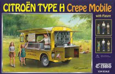 CITROEN TYPE H CREPE MOBILE 1/24  KIT DI MONTAGGIO 25013 EBBRO - Immagine 1 di 2