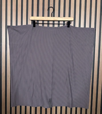 Bufanda Lululemon Talla Única Púrpura Rayas 26.5 x 55 Botón Snap Vinyasa Foto 1 de 4