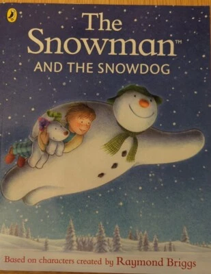 THE SNOWMAN AND THE SNOWDOG  Preschool Christmas Bedtime Picture Story Book NEW  - Image 1 of 2