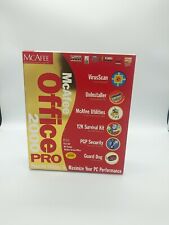 Vintage.McAfee Office 2000 Pro Maximize Pc Performance #1 Virus Protection 