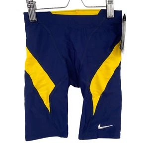 NEW NIKE PERFORMANCE SWIMWEAR Mens Size 24 COMPETITION SHARK MOD BRIEF - Picture 1 of 12