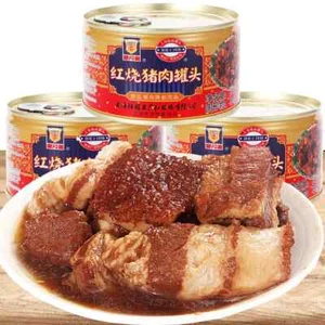 New Shanghai's long-established Merlin Canned red meat 上海梅林红烧肉罐头 方便菜家庭应急速食存储菜肴 - Picture 1 of 9