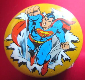 Pinback/pin de Superman DC Comics envío gratuito - Imagen 1 de 3