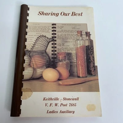 Sharing Our Best Recipes By The Ladies Auxiliary To VFW Post 7685 Keithville - Image 1 of 4