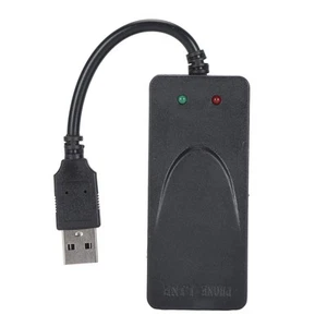USB 56K External Dial Up Fax Data Modem Dual RJ11 Ports Support Caller ID Com CB - Afbeelding 1 van 22