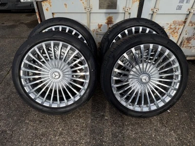Original Mercedes GLS Maybach X167 23" Sommerräder W167 w. NEU Felgen TOP Chrom - Bild 1 von 4