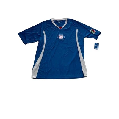 NEW Cruz Azul Jersey Shirt Soccer Home Kit Retro Futbol Blue Mens Size XXL - Image 1 of 4