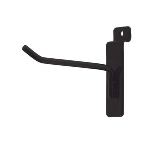 SSWBasics Slatwall Accesorios - Ganchos Slatwall de 4" para pared de listones centrales de 3” - Imagen 1 de 1