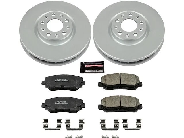 Kit de pastillas de freno delanteras y rotor 38SHFX38 para Chrysler 200 2015 2016 2017 Foto 1 de 1