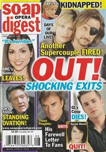 Soap Opera Digest Feb 24, 2009 CLINT RITCHIE-REBECCA BUDIG-TAMARA BRAUN-GALEN G - Picture 1 of 3