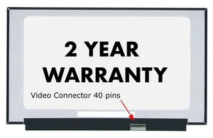 HP 15-FC0025DX PN N41933-001 Touch HD LCD Screen 40 pin Glossy LED Display - Picture 1 of 6