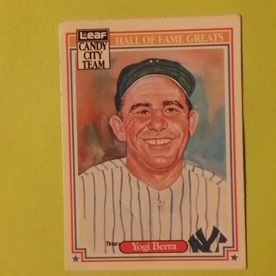 5)BERRA-SNIDER-REESE-KALINE-McCOVEY-1987 HOJA "GRANDES DEL SALÓN DE LA FAMA" #2-6-8-10-11 Foto 1 de 4