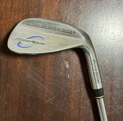Pure Spin Diamond Face Scoring Wedge 56° Tungsten Sole Golf Club Right Handed - Image 1 of 4