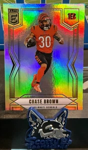2025 Panini Donruss Elite - Chase Brown #14 - Bengals - Picture 1 of 2
