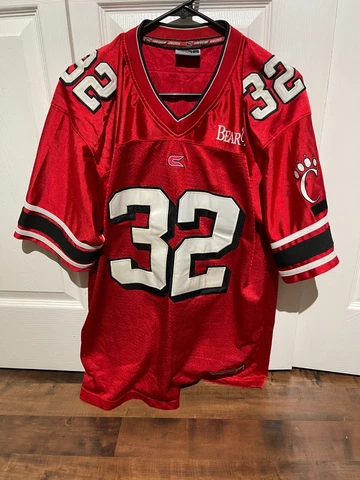 Cincinnati Bearcats #32 Red Sewn Colosseum Football Jersey Sz XXL NICE!! Cover