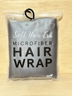 Micro-Fiber Hair Wrap Where Are Your Hair Sleek Every Day ( Black) - Image 1 of 2