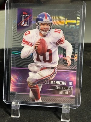 2024 TOPPS Signature Class Eli Manning Starcast ACETATE SP SC-24 New York Giants Foto 1 de 2