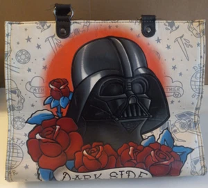 LOUNGEFLY Star Wars Lado Oscuro Bolso Tatuaje Cartera Darth Vader - Imagen 1 de 9