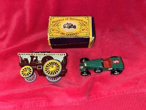 LOT OF 2 VINTAGE LESNEY METAL TOY VEHICLES - Picture 1 of 14