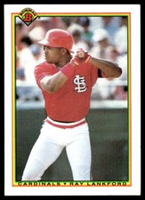Ray Lankford #192 1990 Bowman  St. Louis Cardinals RC Rookie