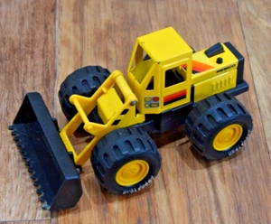 Vintage REMCO digger jcb Excavator 1986 Toy Yellow Retro 1980s - Picture 1 of 7