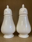 CREAMWARE FINE CHINA CONDIMENT SET-SALT & PEPPER POTS / SHAKERS Or MUFFINEERS