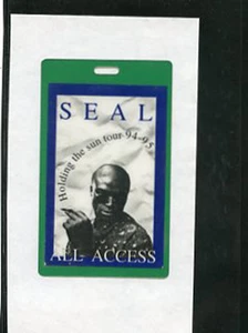 Seal - Holding The Sun Tour '94-'95 - laminate all access pass - Picture 1 of 1