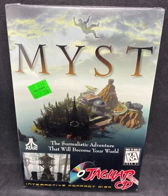 MYST Atari Jaguar CD - Brand New Factory NEW SEALED NTSC USA - Image 1 of 4