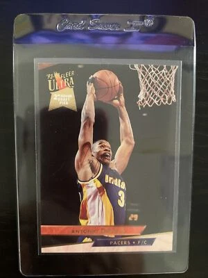 1993-94 Fleer Ultra Antonio Davis #258 Rookie Indiana Pacers RC - Image 1 of 4
