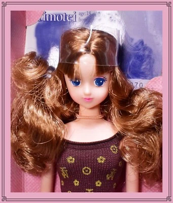Muñeca de moda de colección años 90 Takara Japón Jenny Friend Timotei Licca Barbie monograma Foto 1 de 4