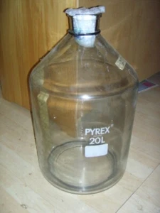Autoclavable 20l flask Pyrex - Picture 1 of 1