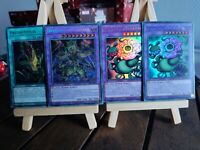Yu-Gi-Oh ! Lot De 4 Cartes "Prédaplante" LDS3/ VF