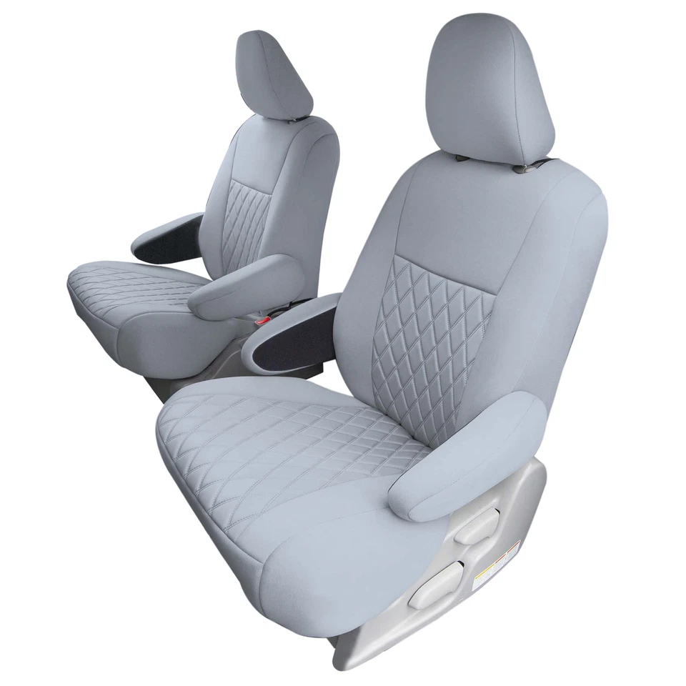 Juego central de fundas de asiento de coche de neopreno personalizadas para Toyota Sienna 2011-2020 Foto 1 de 1