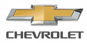 Chevrolet Bow Tie Sticker 100mm long | toolbox, window, laptop etc. Set of 2 - Picture 1 of 2