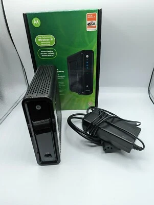Motorola SB6580 DOCSIS 3.0 Cable Modem Gateway Wireless N Networking - Image 1 of 4