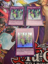 Yugioh! Hysteric Party LCJW x3 Playset Super Rare 1st Edition NM